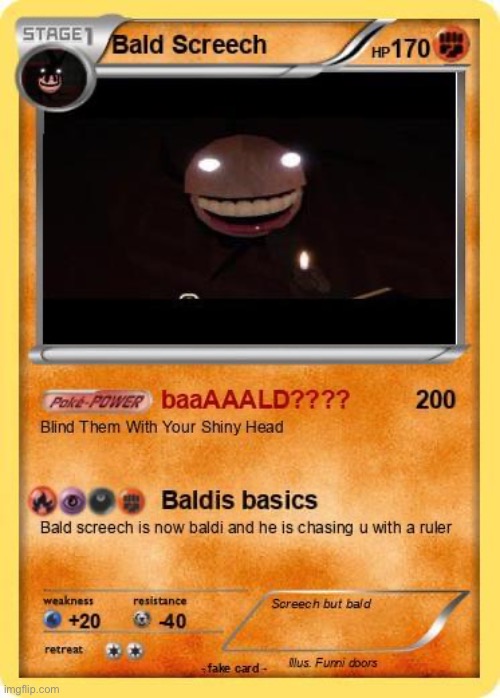 bald screech i choose you | image tagged in bald screech i choose you | made w/ Imgflip meme maker