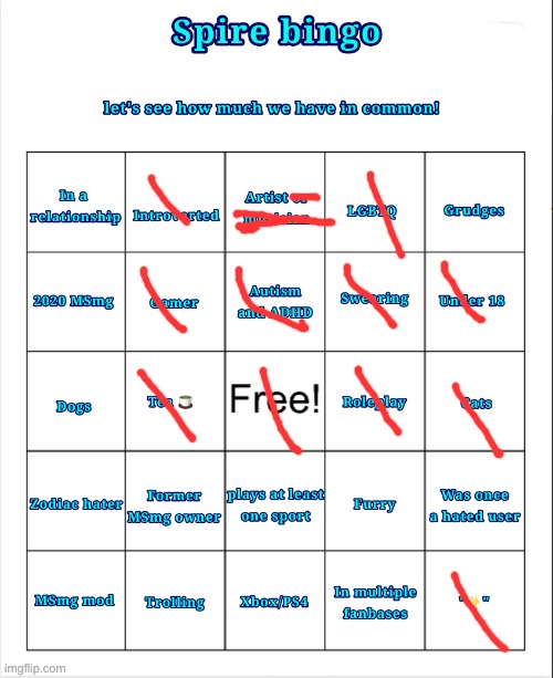 Spire bingo | image tagged in spire bingo | made w/ Imgflip meme maker