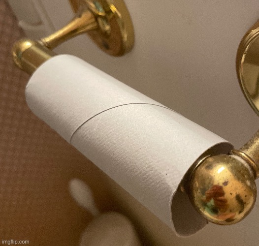 Albino toilet paper roll ☠️ | made w/ Imgflip meme maker