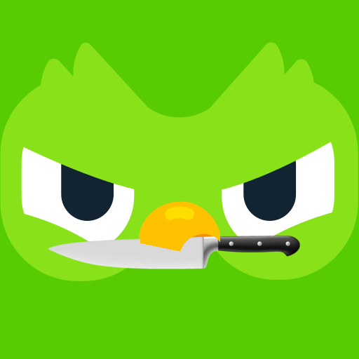 Angry Duo Duolingo Owl Blank Meme Template