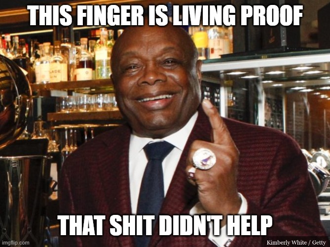 THIS FINGER IS LIVING PROOF THAT SHIT DIDN'T HELP | made w/ Imgflip meme maker