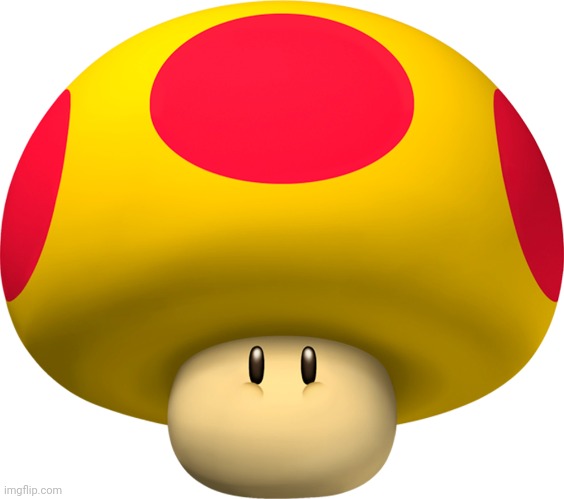 Caseoh | image tagged in mega mushroom | made w/ Imgflip meme maker