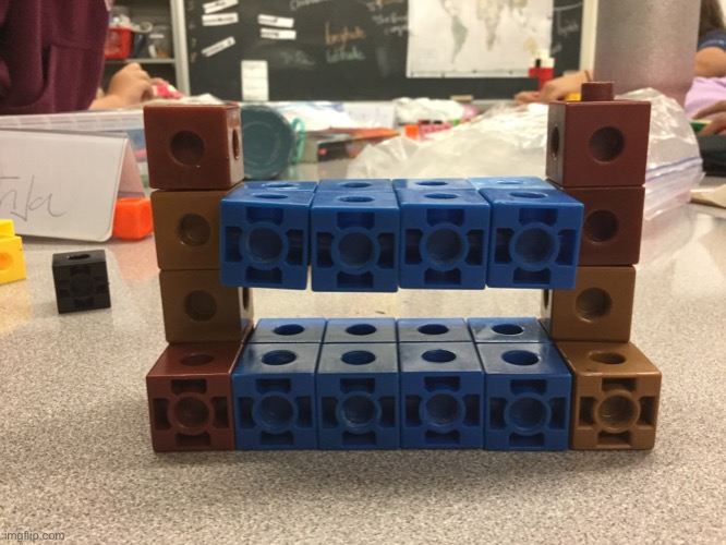 Double decker couch I made in class | made w/ Imgflip meme maker