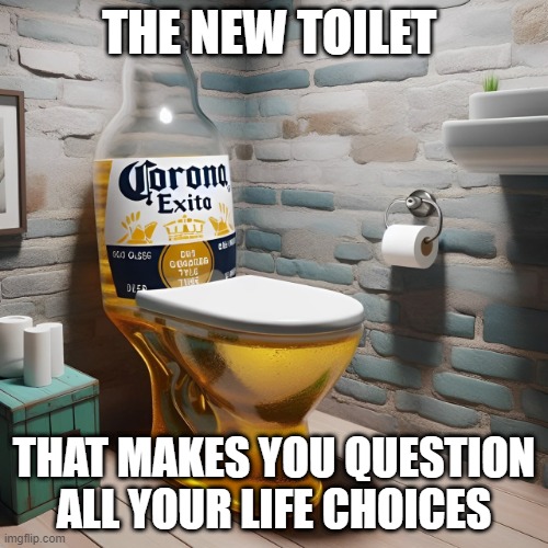 life choices | THE NEW TOILET; THAT MAKES YOU QUESTION ALL YOUR LIFE CHOICES | image tagged in memes | made w/ Imgflip meme maker