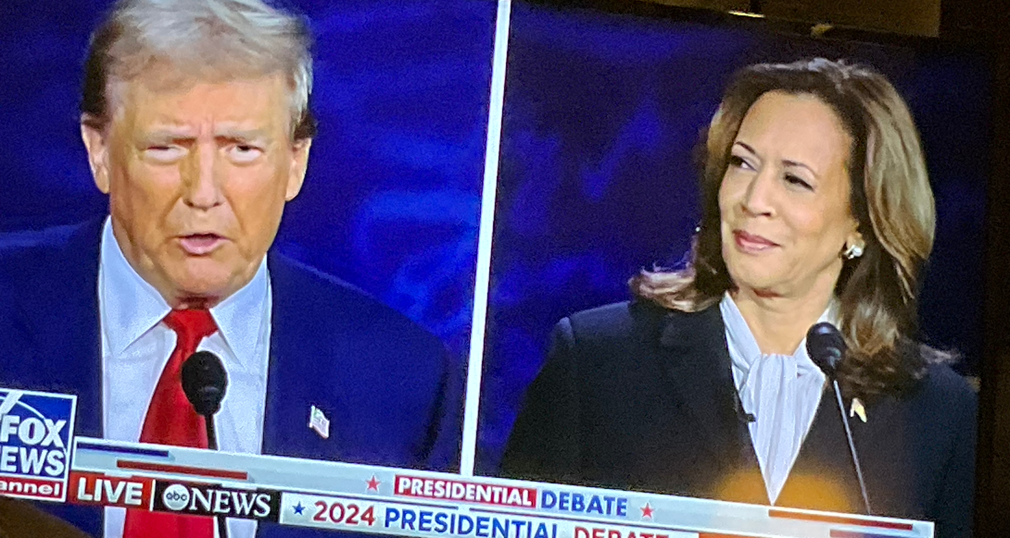 Debate 24 Harris trump Blank Meme Template