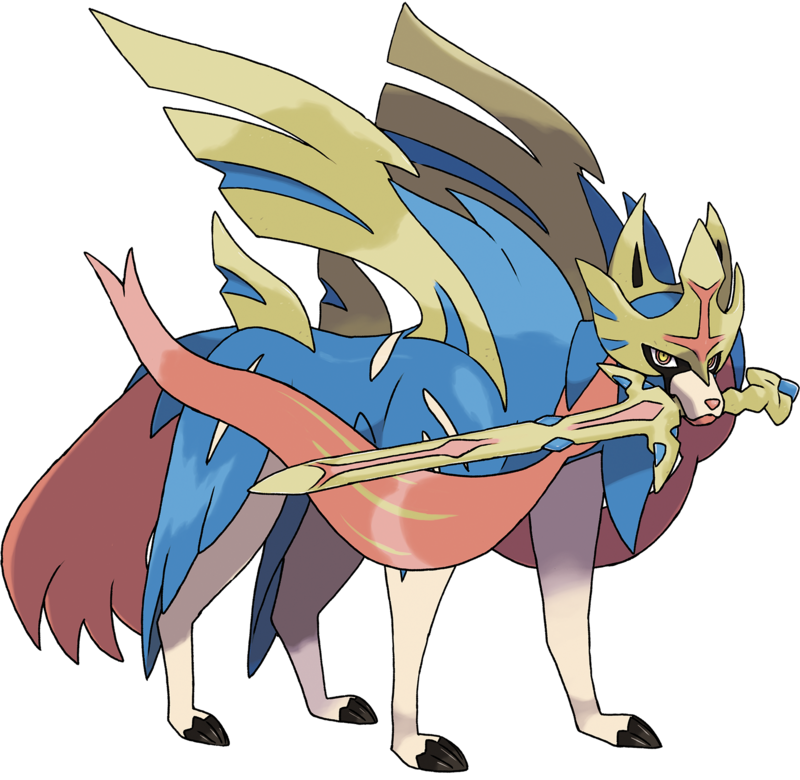 Crowned Zacian Blank Meme Template