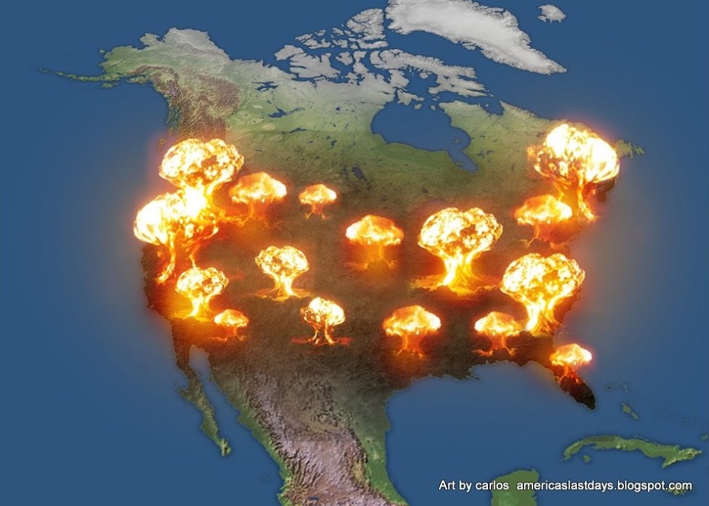 High Quality Nuke (((AmeriKKKa))) The Great Satan and World's #1 Terrorist Blank Meme Template