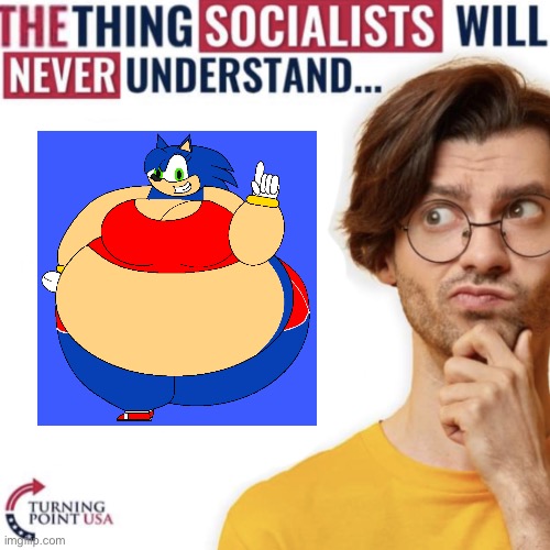 The thing socialists will never understand | image tagged in the thing socialists will never understand,the huge pig | made w/ Imgflip meme maker