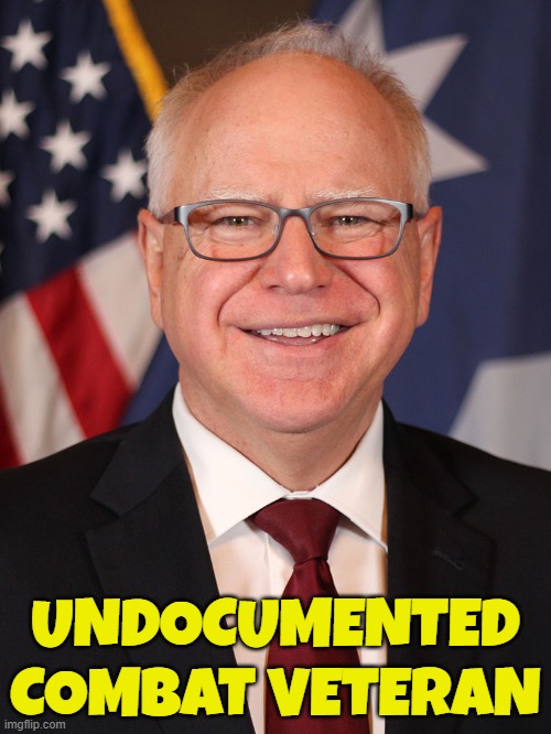 Illegal Undocumented same thing | UNDOCUMENTED
COMBAT VETERAN | image tagged in vice president,maga,make america great again,kamala harris,us military,liar | made w/ Imgflip meme maker