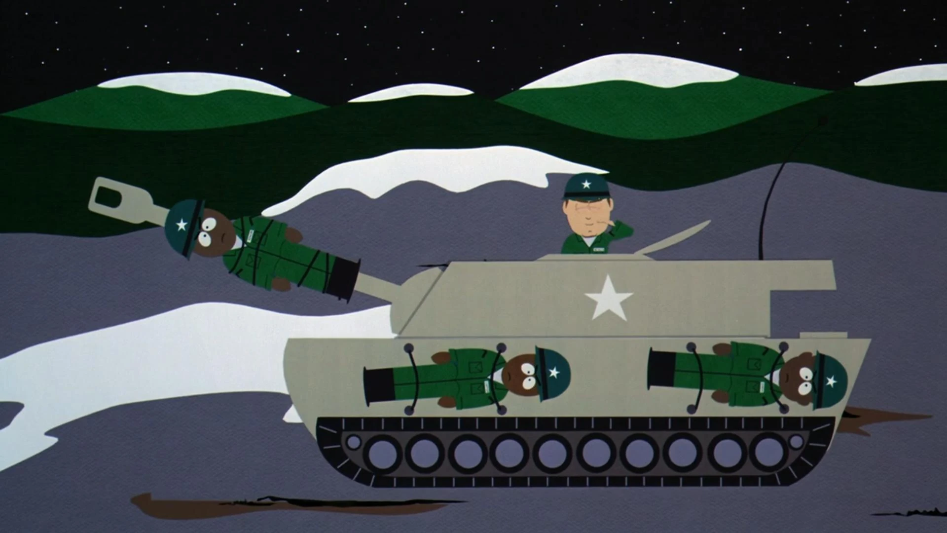 High Quality South Park Human Shield Blank Meme Template