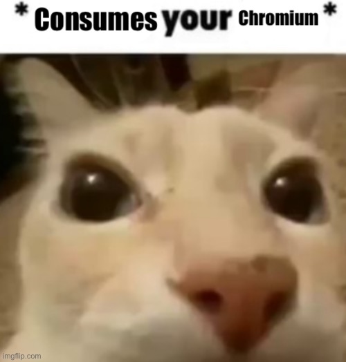 Wakko consumes your chromium | image tagged in wakko consumes your chromium | made w/ Imgflip meme maker