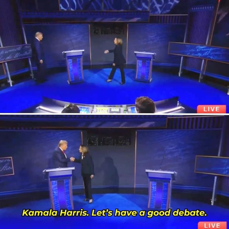 High Quality Kamala Harris Power Move Blank Meme Template