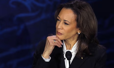 High Quality Kamala Harris chin pose Blank Meme Template