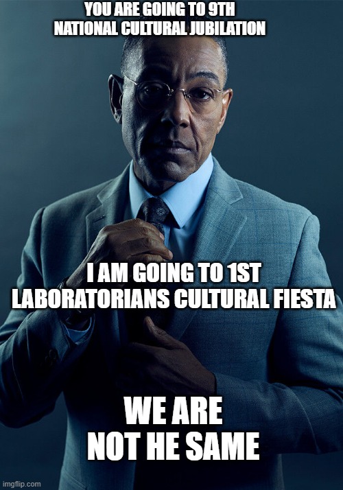 Gus Fring we are not the same - Imgflip