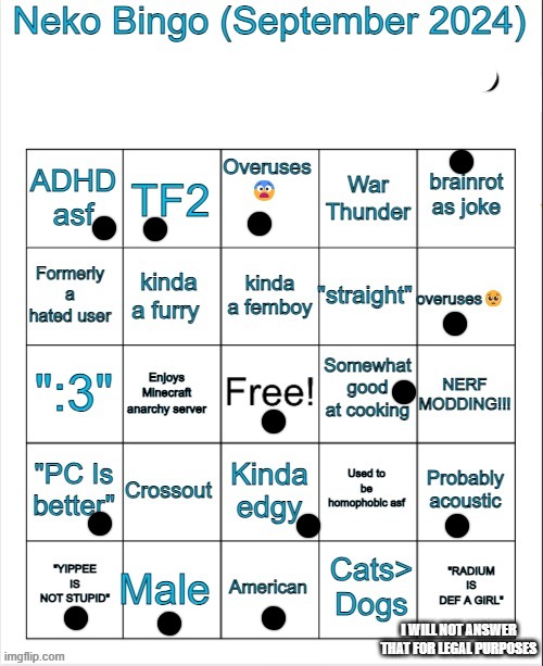 not bad | I WILL NOT ANSWER THAT FOR LEGAL PURPOSES | made w/ Imgflip meme maker