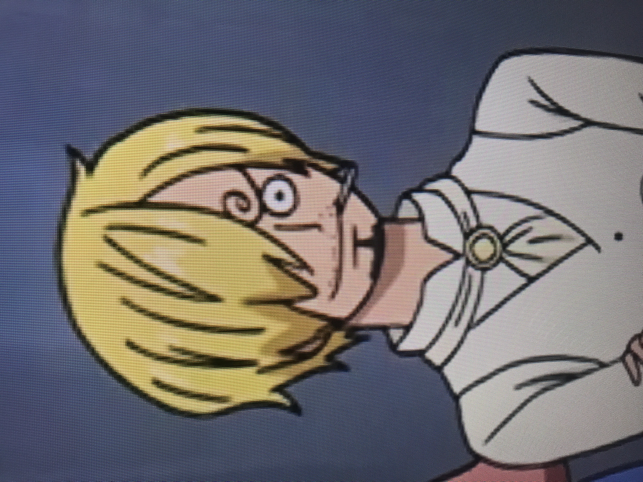 High Quality Sanji looks insane Blank Meme Template