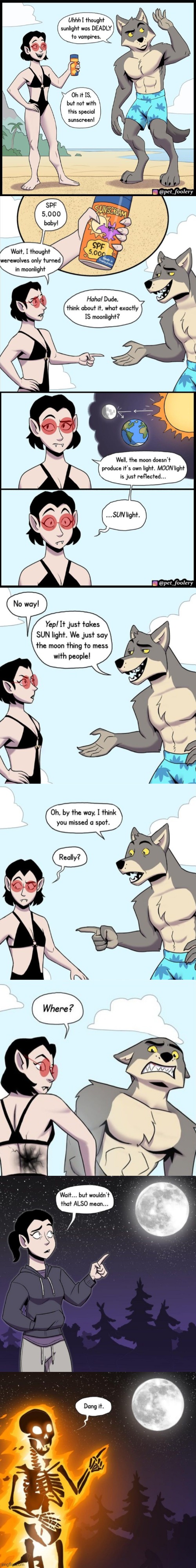 Good afternoon bossfights (comic by Pet_Foolery) | made w/ Imgflip meme maker