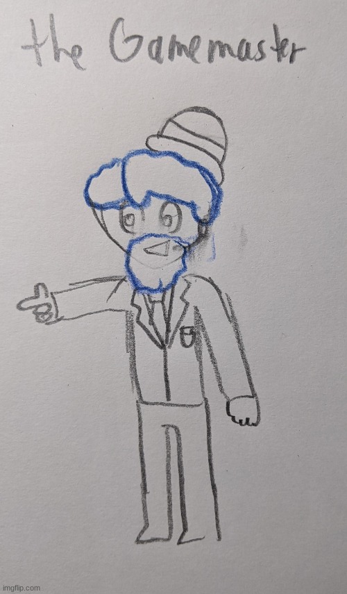 Here's the design for the game master | made w/ Imgflip meme maker