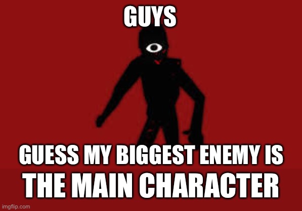 He is my biggest enemy because i only die to seek not even figure only seek | GUYS; GUESS MY BIGGEST ENEMY IS; THE MAIN CHARACTER | image tagged in seek,doors,roblox,floor 2 | made w/ Imgflip meme maker