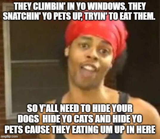 Hide your Dogs and Cats - Imgflip