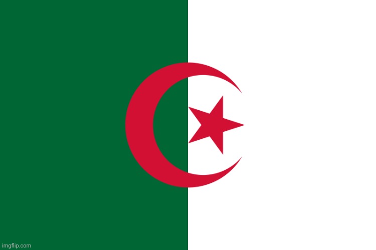 Algeria woow | image tagged in algeria flag | made w/ Imgflip meme maker