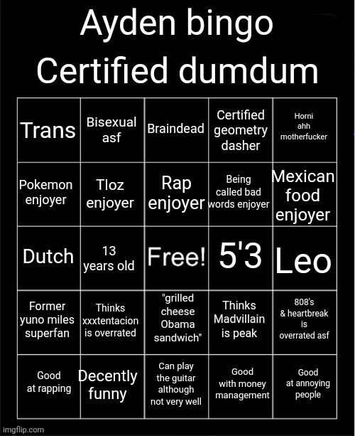 New bingo | image tagged in ayden bingo september 2024 | made w/ Imgflip meme maker