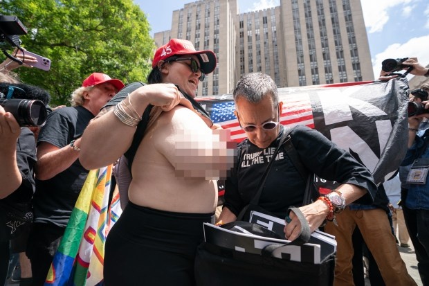 MAGA woman Blank Meme Template