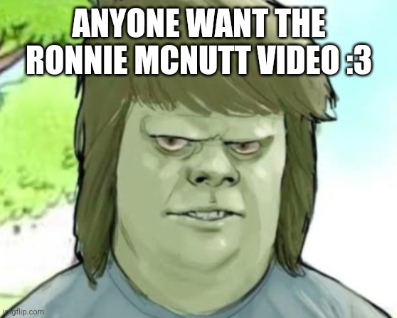 My mom | ANYONE WANT THE RONNIE MCNUTT VIDEO :3 | image tagged in my mom | made w/ Imgflip meme maker