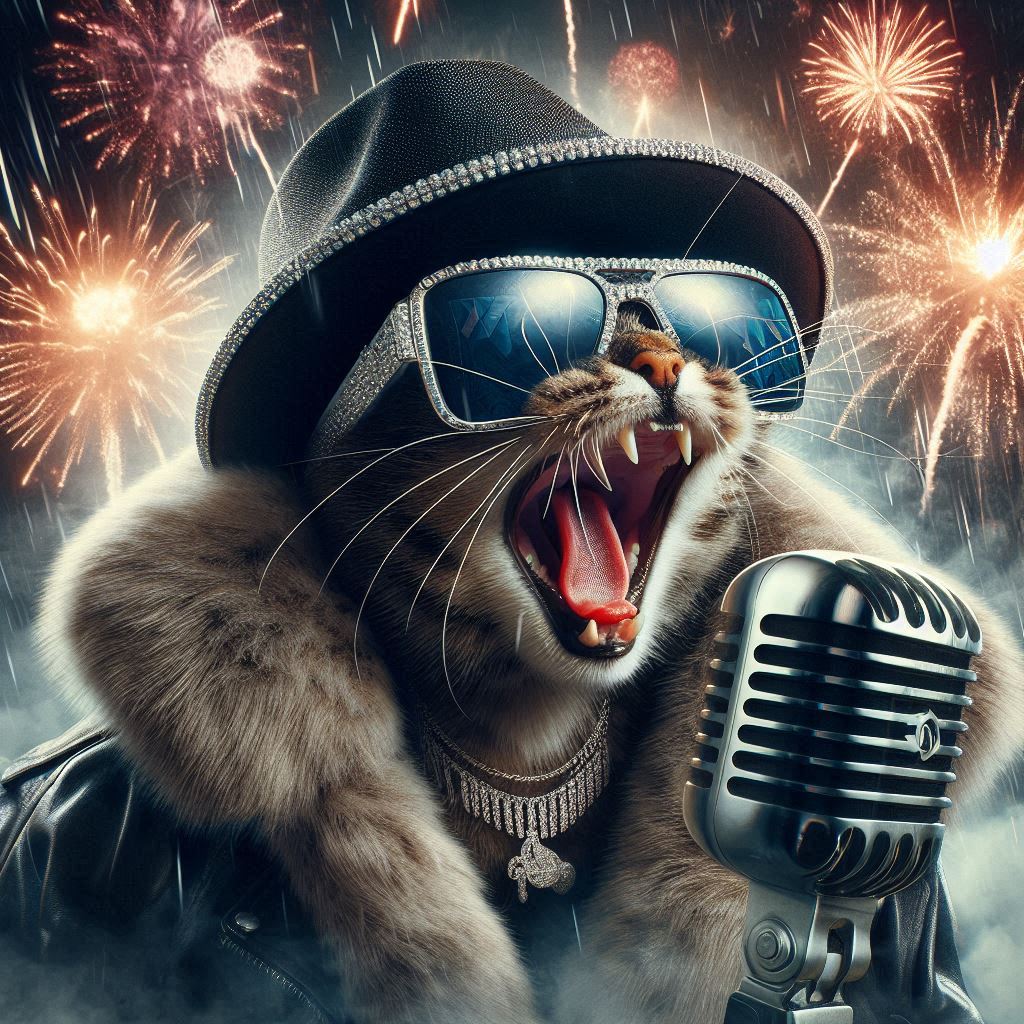 High Quality Cat as Kid Rock Blank Meme Template