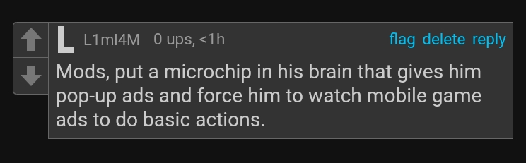 Mods put a microchip in his brain Blank Meme Template