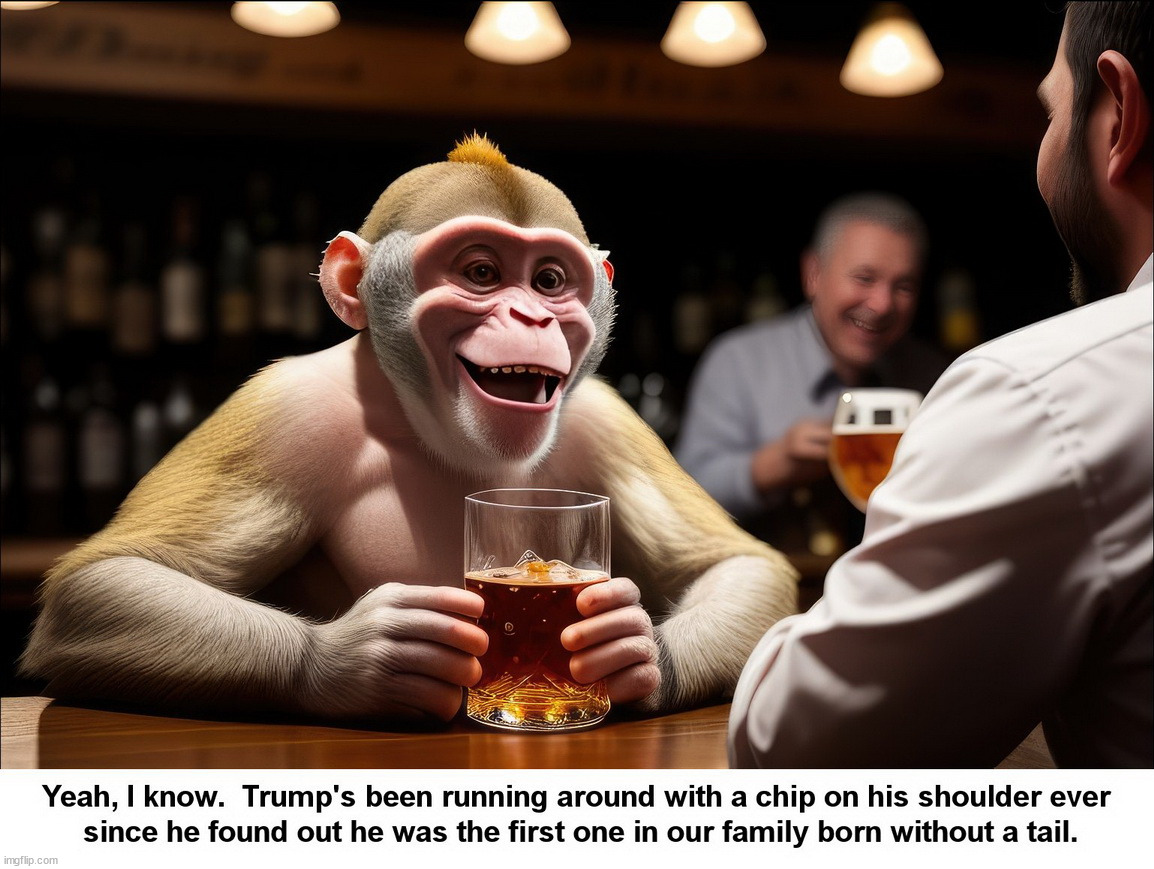 After Some Due Diligence ... | image tagged in trump,monkey business | made w/ Imgflip meme maker