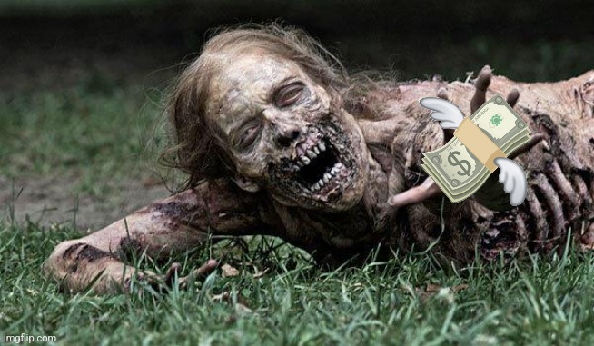 Walking Dead Zombie | image tagged in walking dead zombie | made w/ Imgflip meme maker