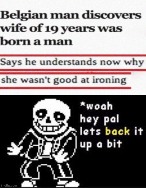 just how?.. | image tagged in woah hey pal lets back it up a bit | made w/ Imgflip meme maker