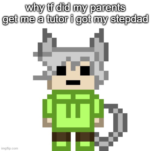 bro does it like 10x better tbh | why tf did my parents get me a tutor i got my stepdad | image tagged in neko png | made w/ Imgflip meme maker