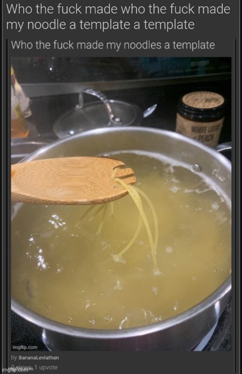 Who the fuck made who the fuck made my noodle a template a templ | image tagged in who the fuck made who the fuck made my noodle a template a templ | made w/ Imgflip meme maker