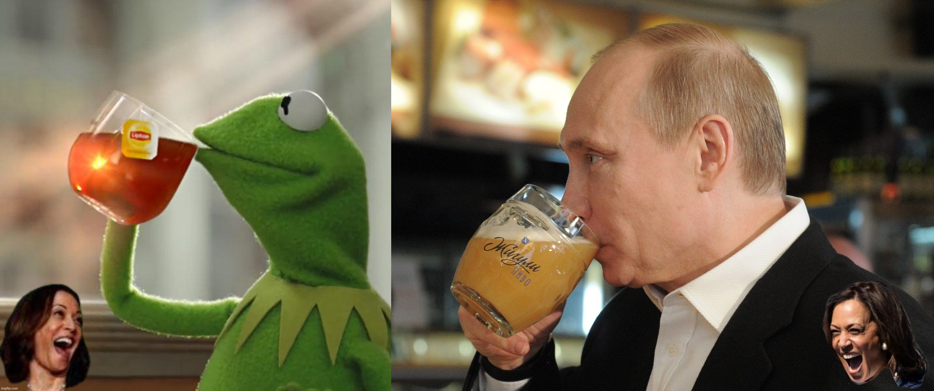 I retort, you deride . . . Mike Pelosi or Nancy Johnson? | image tagged in memes,but that's none of my business,vladimir putin,kamala harris,ukraine | made w/ Imgflip meme maker