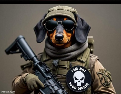 High Quality Tactical Dog Blank Meme Template