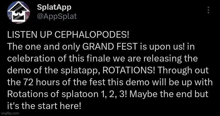 A DEMO OF SPLATAPP IS UP! Link in comments! (IT ONLY HAS ROTATIONS FOR NOW) | made w/ Imgflip meme maker