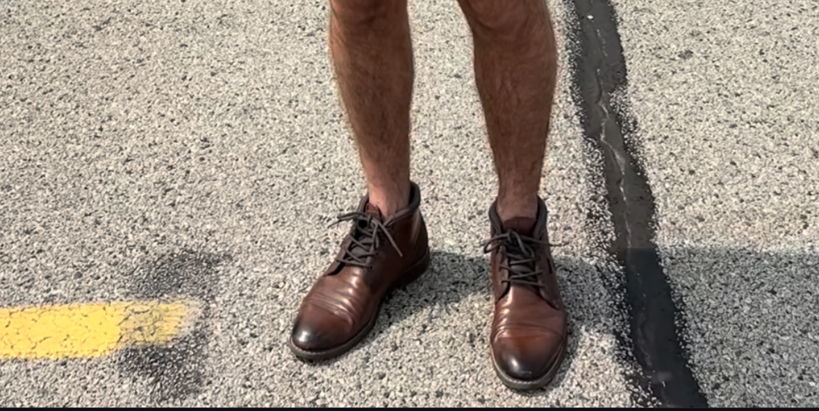 Wrong shoes Blank Meme Template
