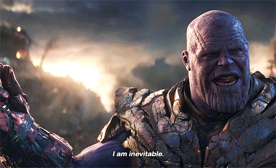 High Quality Thanos I Am Inevit Blank Meme Template