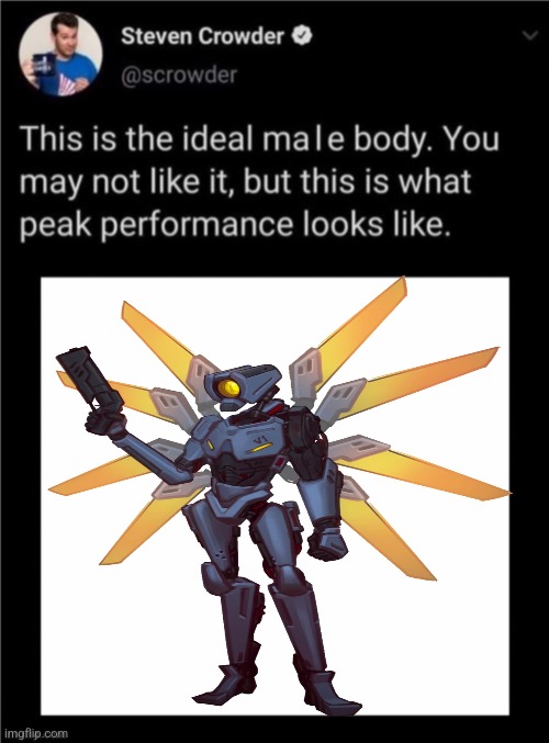 Ideal Male Body HQ | image tagged in ideal male body hq | made w/ Imgflip meme maker