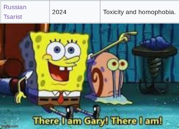 I'm the the MSMG controversial users wiki, I knew I'd be there | image tagged in there i am gary | made w/ Imgflip meme maker