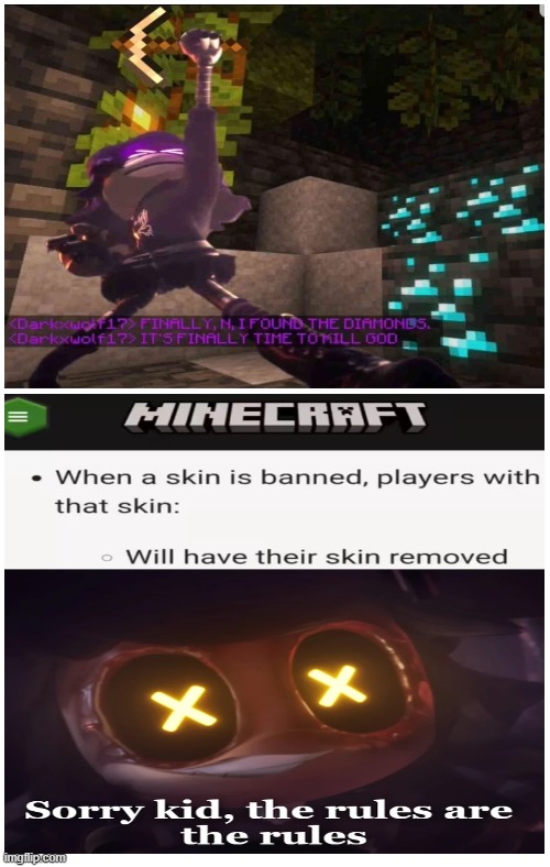 murder drones-minecraft memes .-. | image tagged in memes,murder drones,minecraft | made w/ Imgflip meme maker