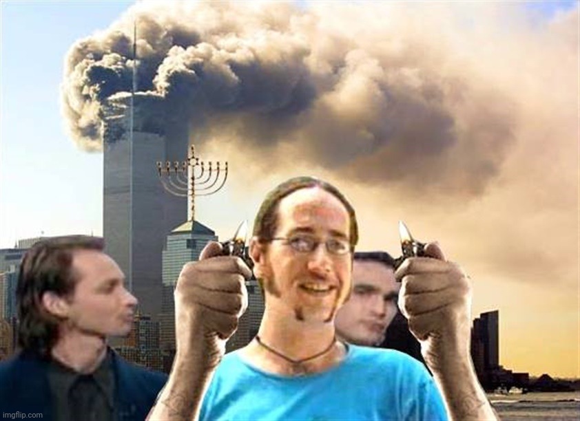 Dancing Israelis on 9/11 | image tagged in dancing israelis on 9/11 | made w/ Imgflip meme maker