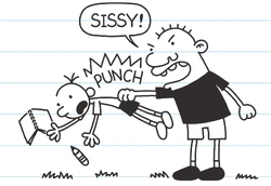 High Quality Kid Being Bullied - Cartoon Blank Meme Template