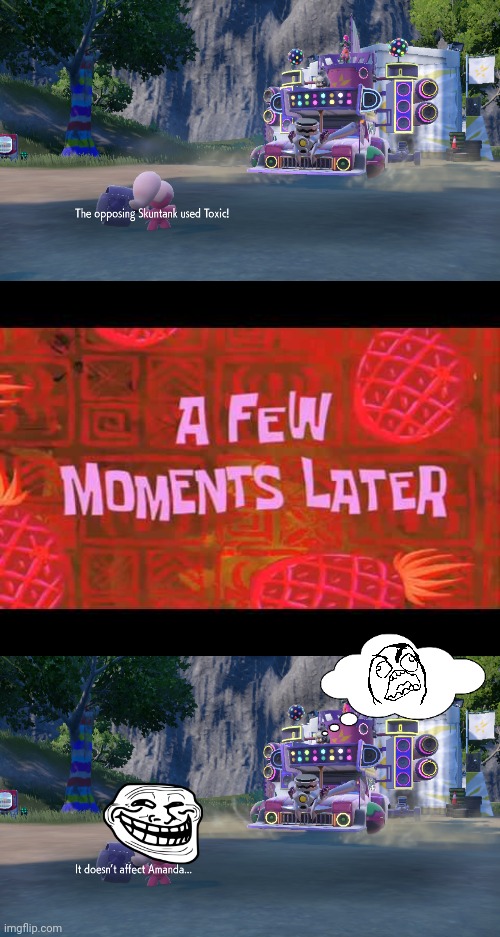 A Few Moments Later (It doesn't Affect…) | image tagged in a few moments later,troll face,rage face | made w/ Imgflip meme maker