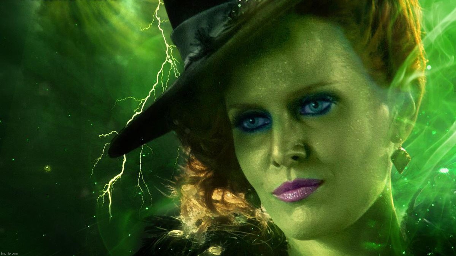 image tagged in zelena the wicked | made w/ Imgflip meme maker