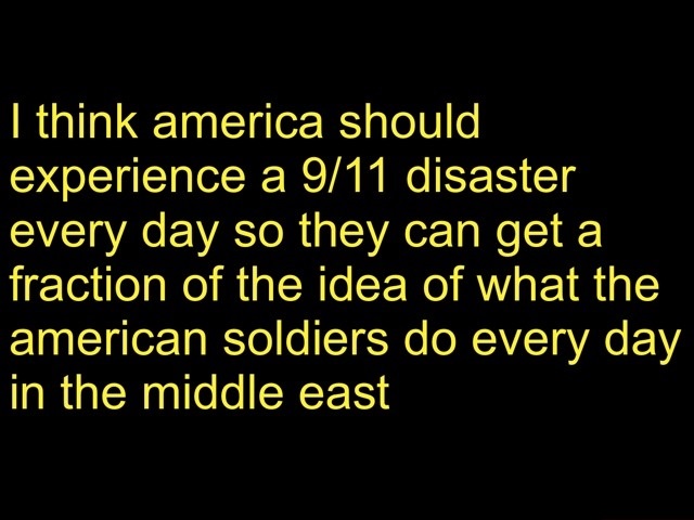 AmeriKKKa The Great Satan Should Experience 9/11 Everyday Blank Meme Template