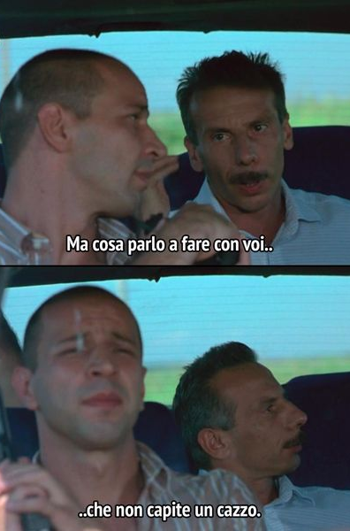 High Quality aldo giovanni e giacomo cosa parlo a fare con voi che non capite Blank Meme Template