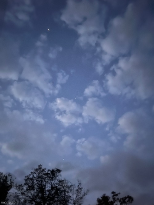 clouds look like popcorn ngl | made w/ Imgflip meme maker